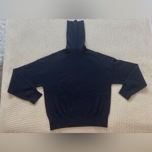 Extreme Cashmere Jill Turtleneck Sweater in Navy Blue